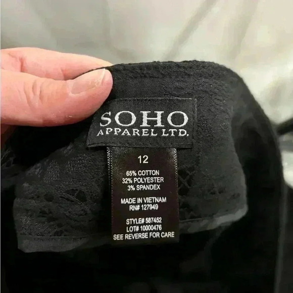 Womens size 12 Soho apparel brand pants, #E186 - Picture 4 of 7